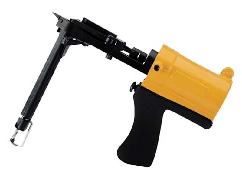 Foto Mesin Staples Tembak Angin (Airgun) untuk Jok Spring Bed & Sofa