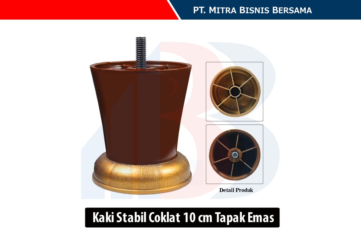 Kaki Stabil Bulat Spring Bed & Sofa 10-14 cm